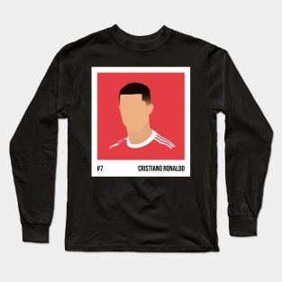 Cristiano Ronaldo Minimalistic Camera Film Long Sleeve T-Shirt